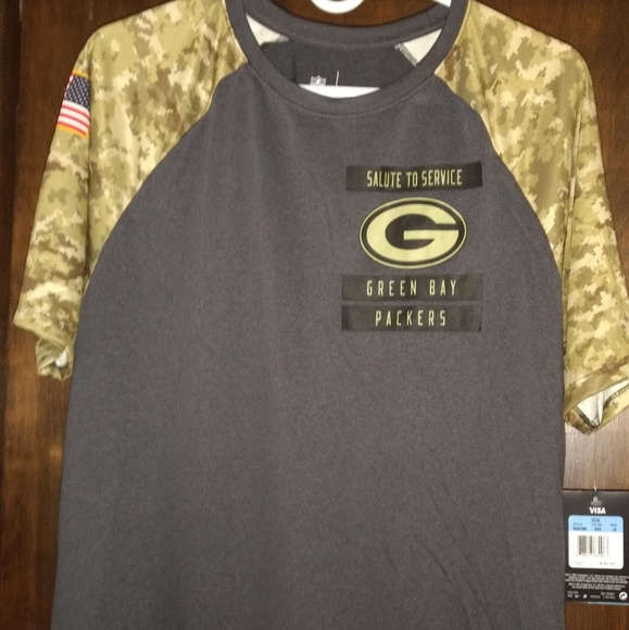 salute to service packers jersey